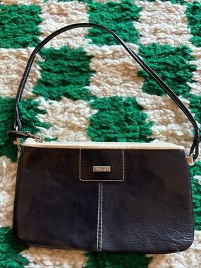 BLVD Boulevard Mini Vintage Italian Leather Purse  Y2K 2000s